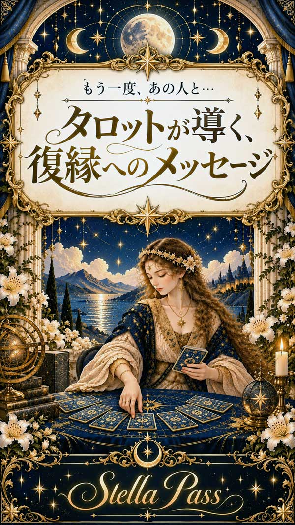 もう一度、あの人と。タロットが導く、復縁へのメッセージ